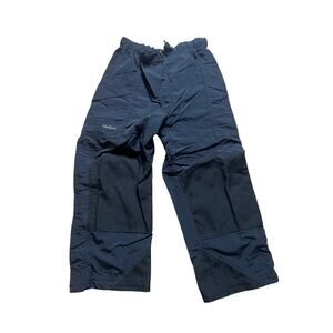 Wintergreen Black Kids Snow Pants Size 5/6